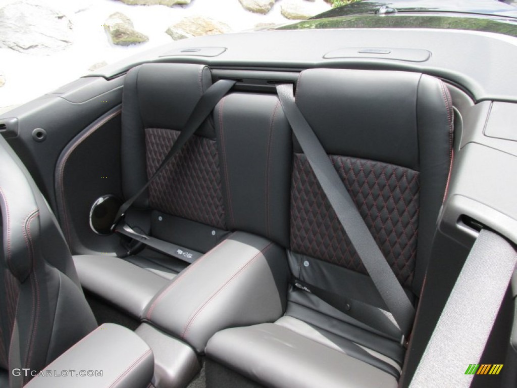 Warm Charcoal/Red Contrast Interior 2015 Jaguar XK XKR Convertible Photo #95143640
