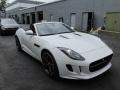 Polaris White 2015 Jaguar F-TYPE V8 S Convertible Exterior