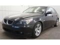 Jet Black - 5 Series 525i Sedan Photo No. 11