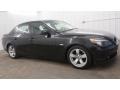 Jet Black - 5 Series 525i Sedan Photo No. 14