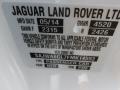 NER: Polaris White 2015 Jaguar F-TYPE V8 S Convertible Color Code