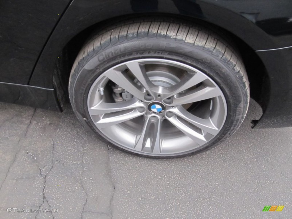 2014 3 Series 328i xDrive Sedan - Jet Black / Black photo #3