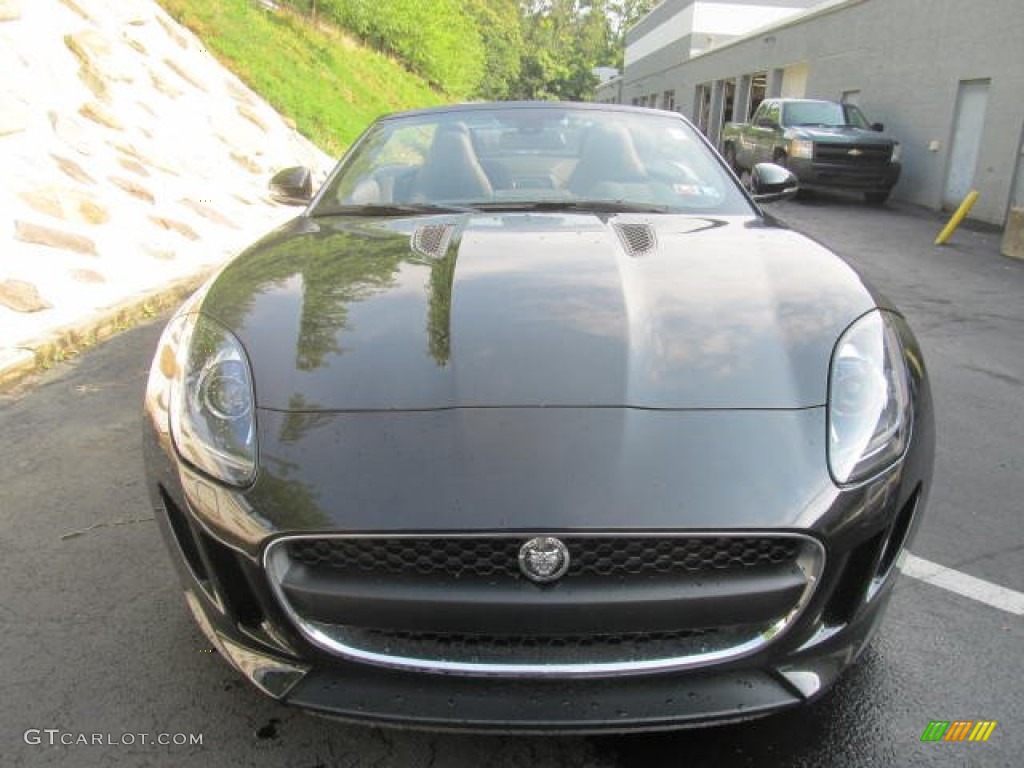 2014 F-TYPE  - Ultimate Black Metallic / Jet photo #9