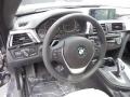2014 BMW 4 Series Oyster/Black Interior Steering Wheel Photo