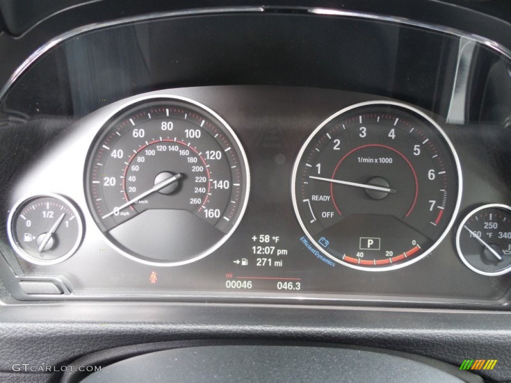 2014 BMW 4 Series 428i xDrive Coupe Gauges Photo #95145377