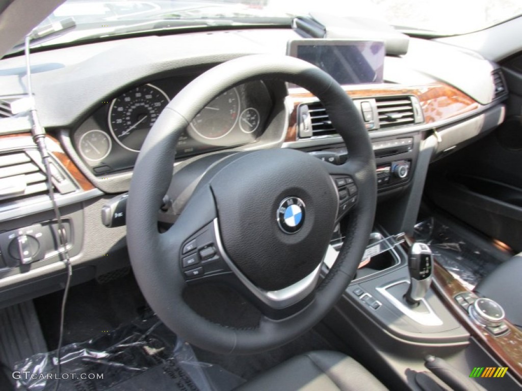 2014 3 Series 328i xDrive Sedan - Jet Black / Black photo #14