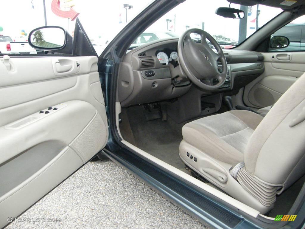 2006 Sebring GTC Convertible - Magnesium Pearl / Dark Slate Gray photo #13