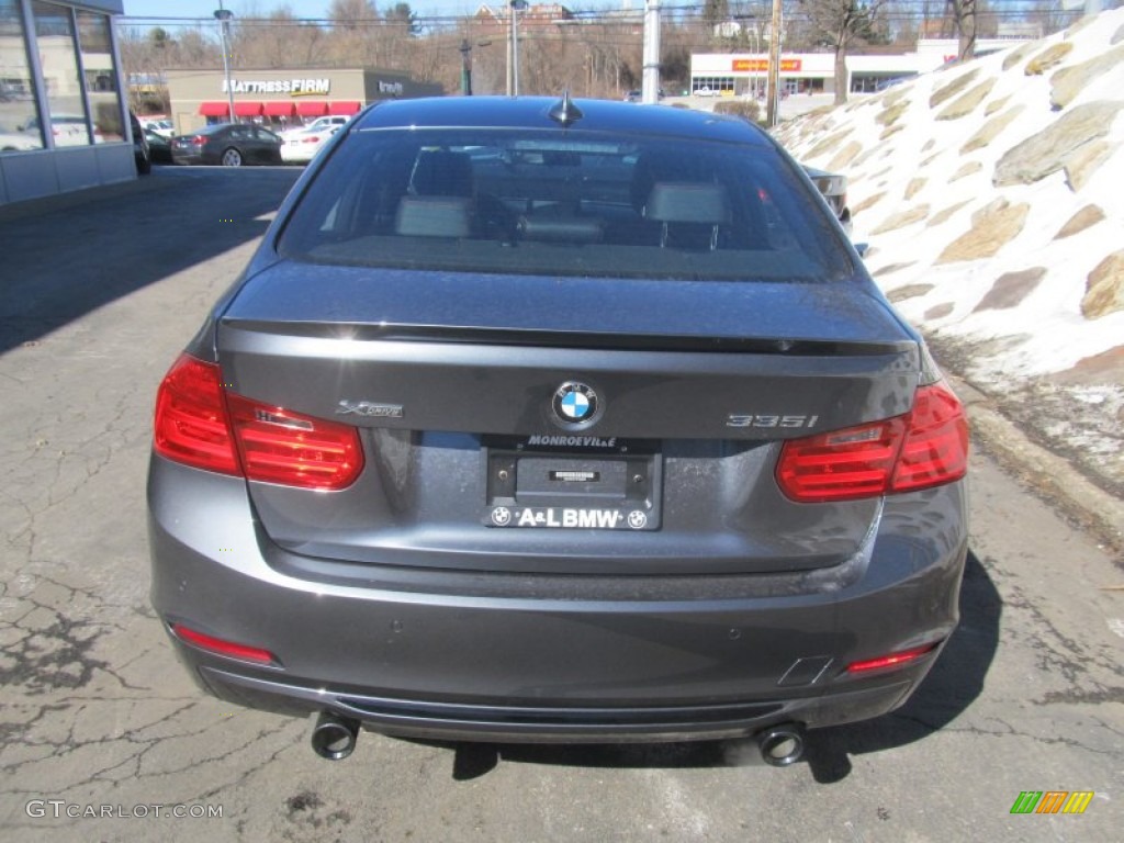 2014 3 Series 335i xDrive Sedan - Mineral Grey Metallic / Black photo #5