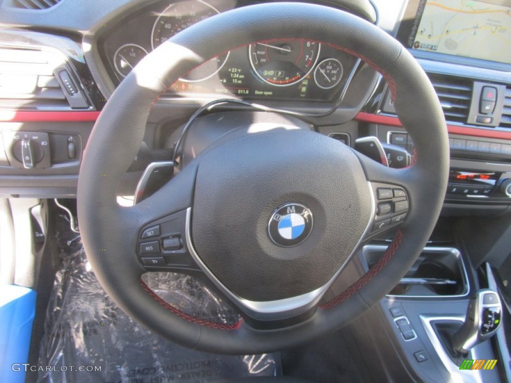 2014 3 Series 335i xDrive Sedan - Mineral Grey Metallic / Black photo #14