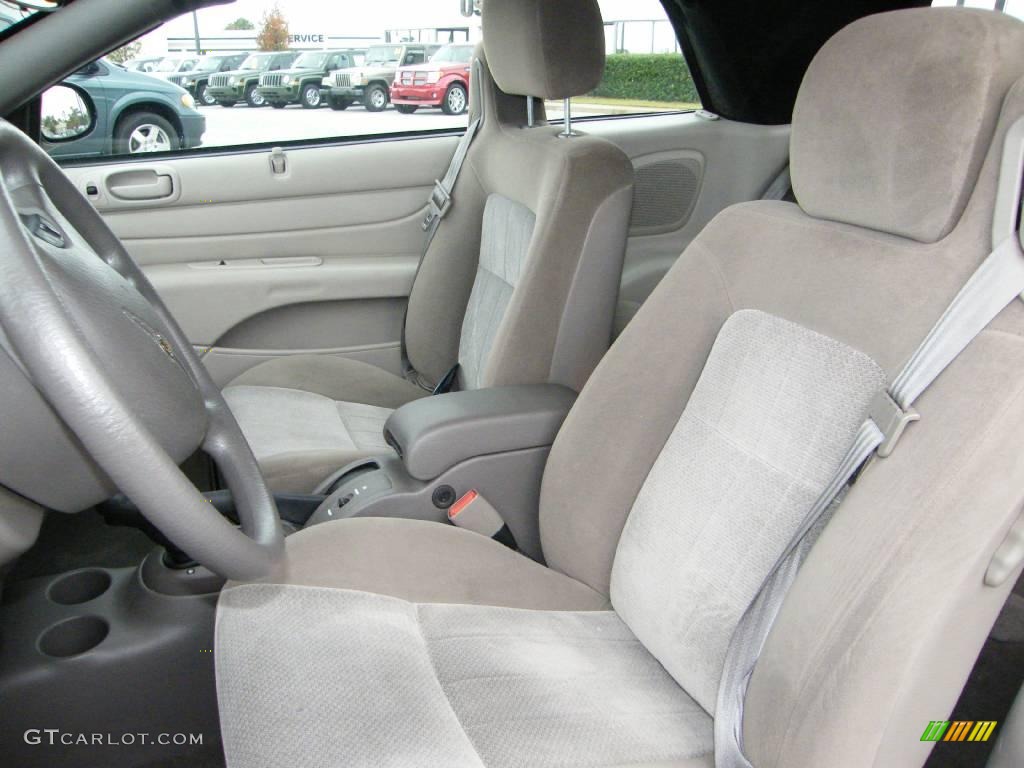 2006 Sebring GTC Convertible - Magnesium Pearl / Dark Slate Gray photo #14