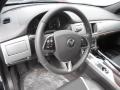 2014 Jaguar XF Warm Charcoal/Ivory Interior Steering Wheel Photo