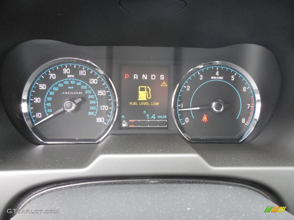 2014 Jaguar XF 3.0 AWD Gauges Photos