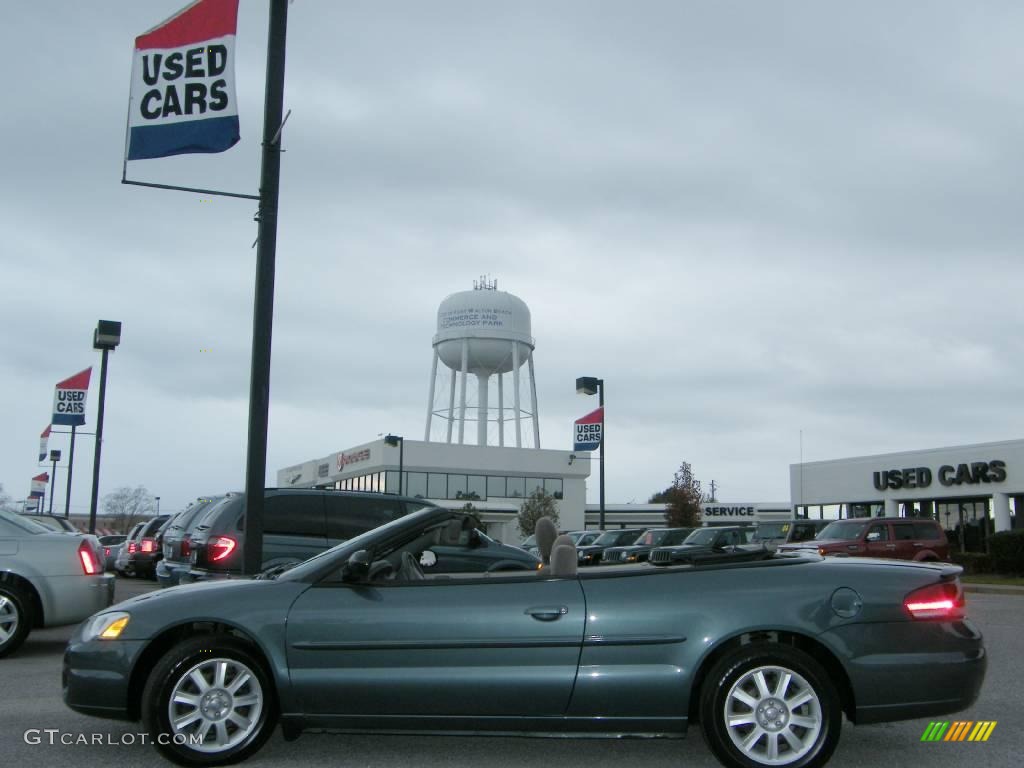 2006 Sebring GTC Convertible - Magnesium Pearl / Dark Slate Gray photo #16