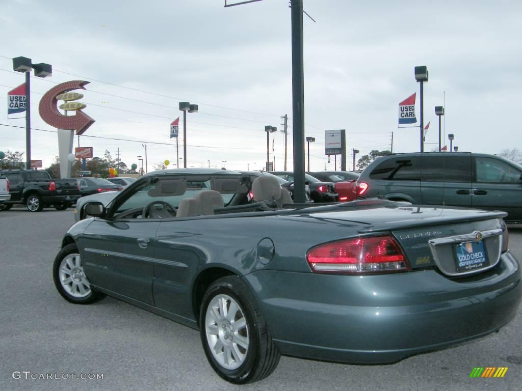 2006 Sebring GTC Convertible - Magnesium Pearl / Dark Slate Gray photo #17