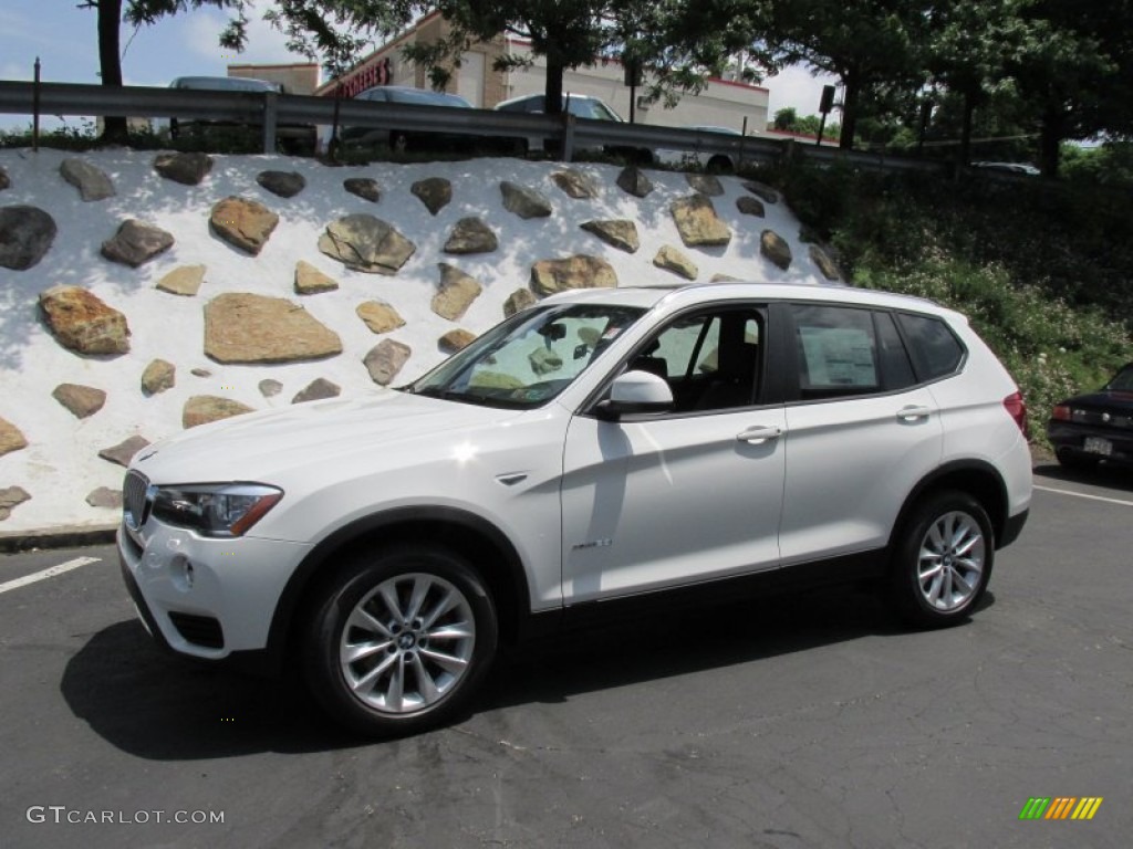 Alpine White 2015 BMW X3 xDrive28i Exterior Photo #95148911