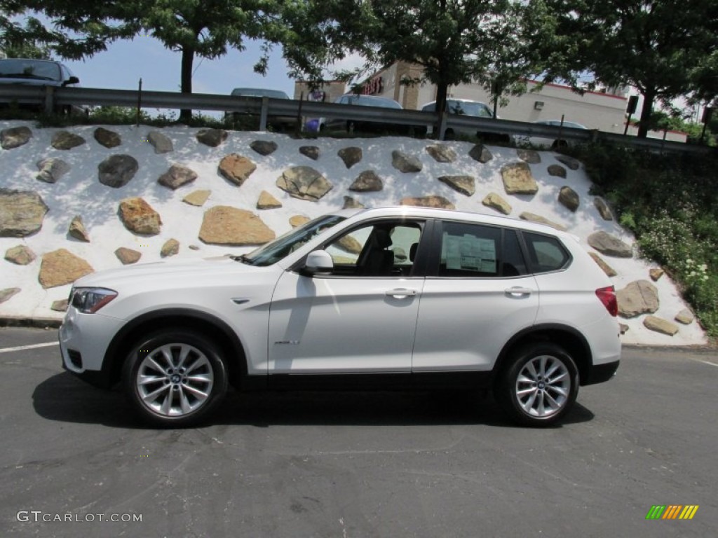 Alpine White 2015 BMW X3 xDrive28i Exterior Photo #95148932