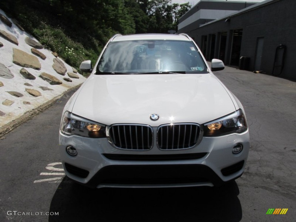 Alpine White 2015 BMW X3 xDrive28i Exterior Photo #95149061