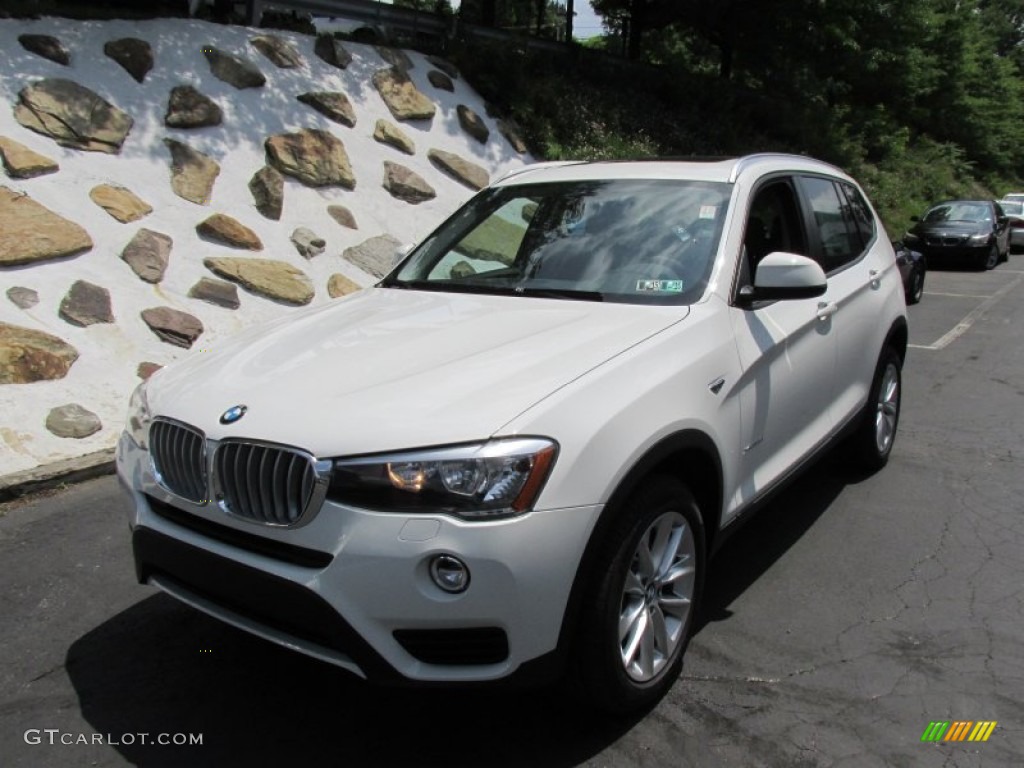 Alpine White 2015 BMW X3 xDrive28i Exterior Photo #95149083