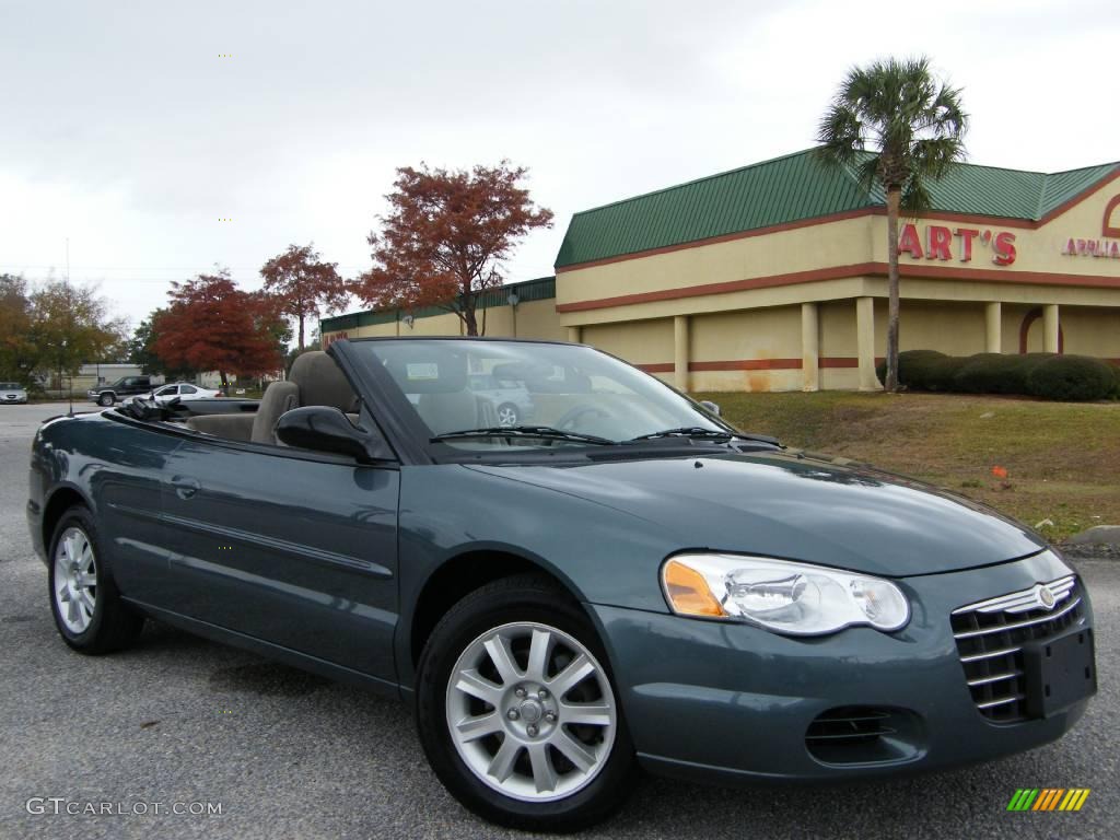 2006 Sebring GTC Convertible - Magnesium Pearl / Dark Slate Gray photo #21