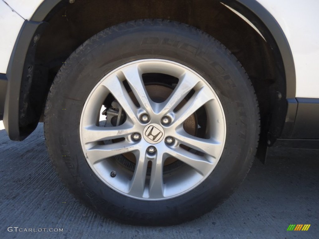 2011 CR-V EX 4WD - Taffeta White / Gray photo #56