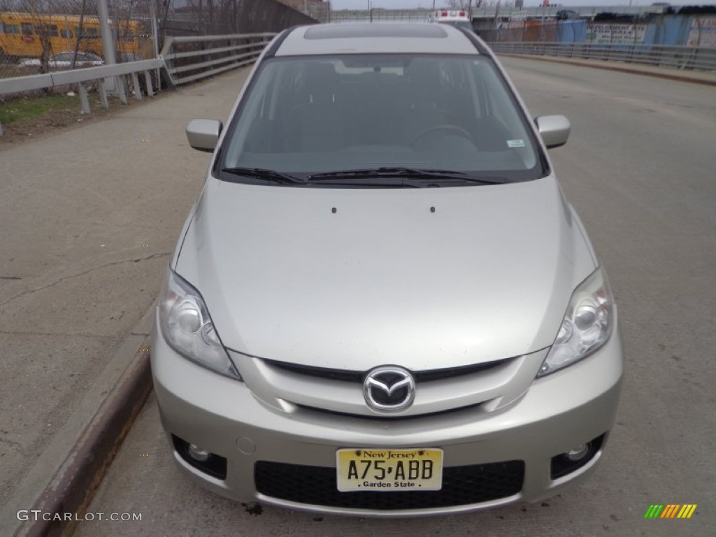 2007 MAZDA5 Touring - Platinum Silver Metallic / Black photo #3