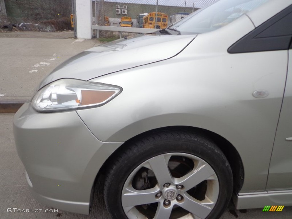 2007 MAZDA5 Touring - Platinum Silver Metallic / Black photo #8