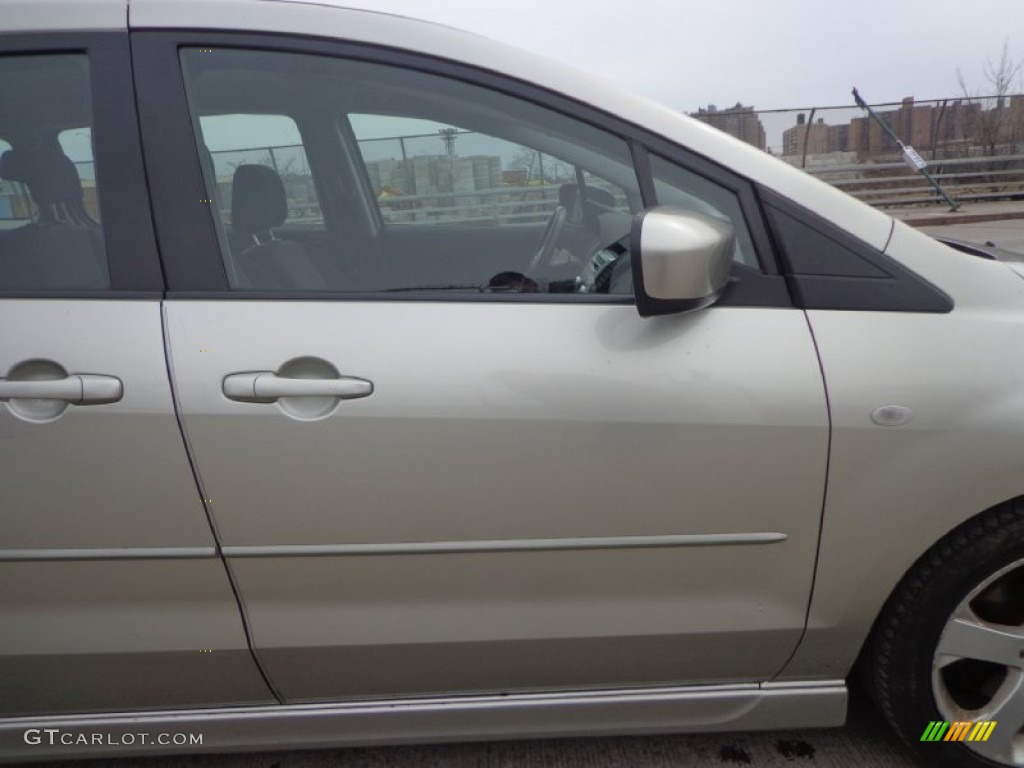 2007 MAZDA5 Touring - Platinum Silver Metallic / Black photo #9