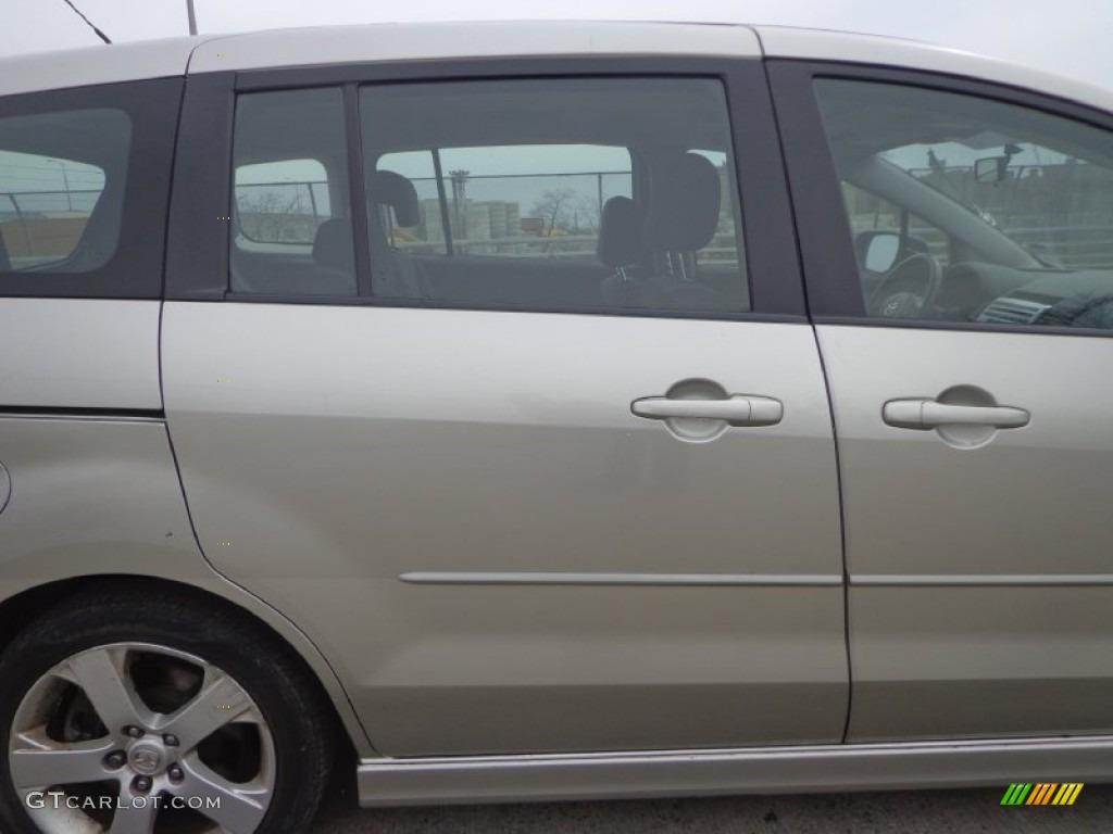 2007 MAZDA5 Touring - Platinum Silver Metallic / Black photo #11