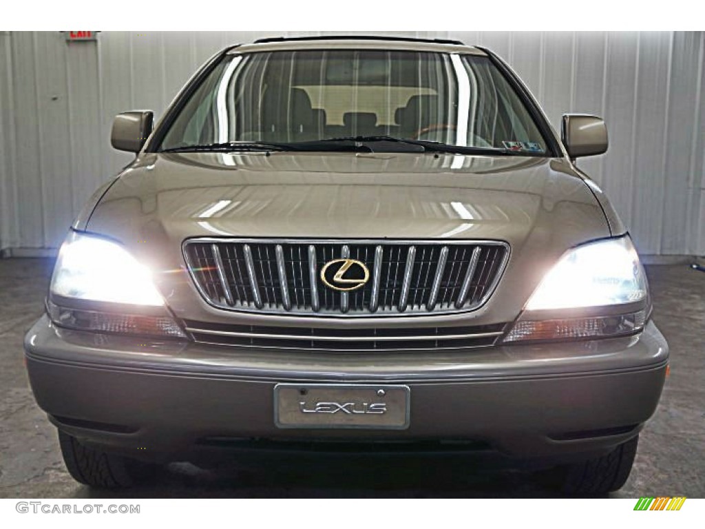 2002 RX 300 AWD - Burnished Gold Metallic / Ivory photo #3