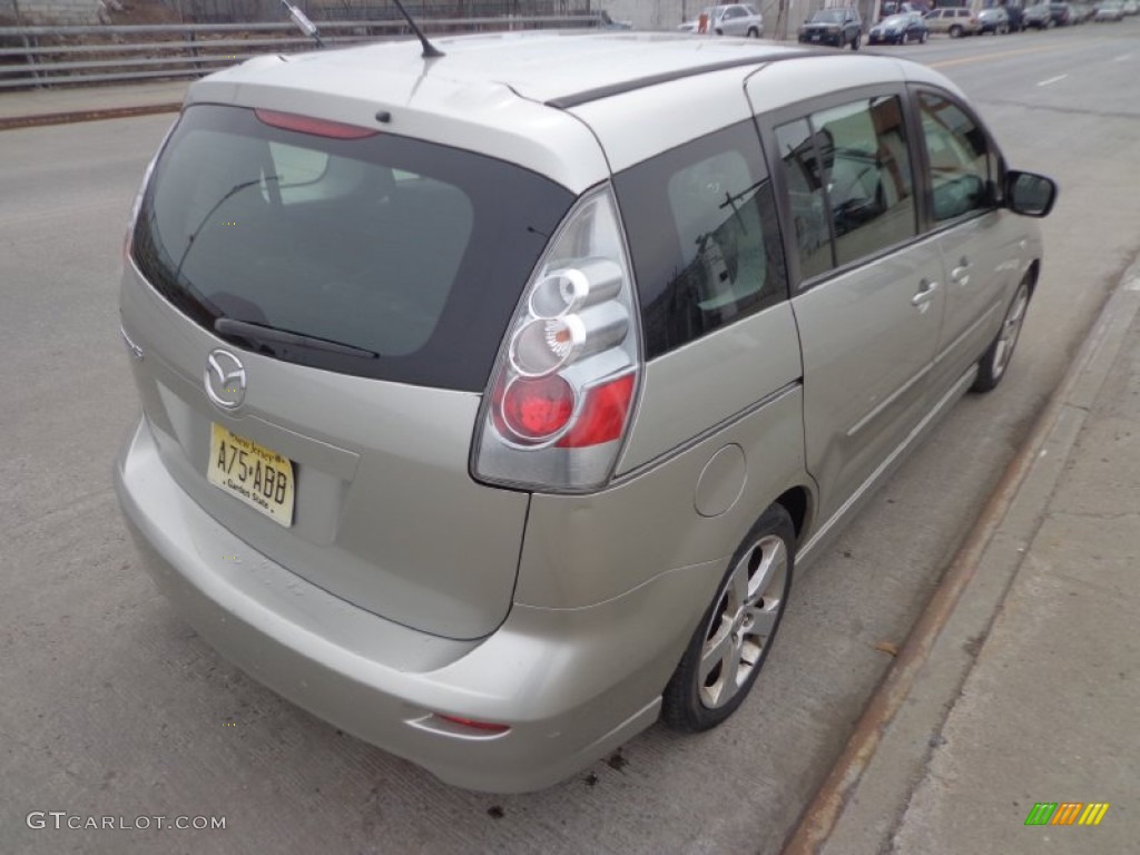 2007 MAZDA5 Touring - Platinum Silver Metallic / Black photo #17