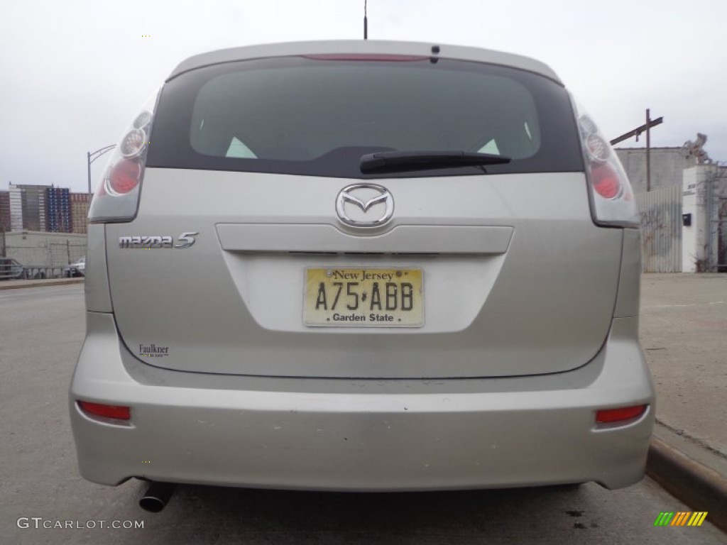 2007 MAZDA5 Touring - Platinum Silver Metallic / Black photo #22