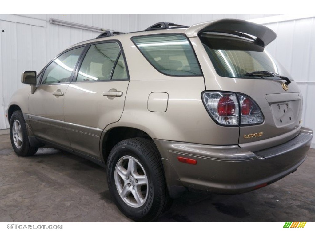 2002 RX 300 AWD - Burnished Gold Metallic / Ivory photo #19