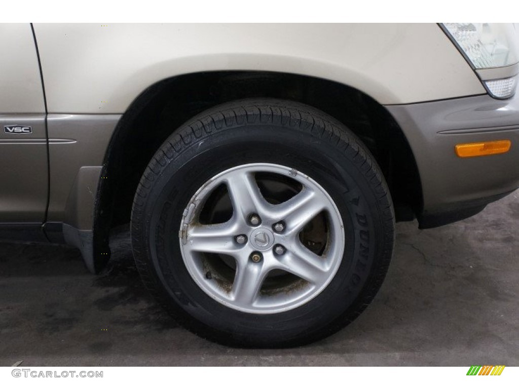 2002 RX 300 AWD - Burnished Gold Metallic / Ivory photo #25