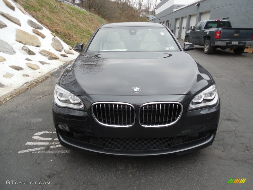 Dark Graphite Metallic 2014 BMW 7 Series 750Li xDrive Sedan Exterior Photo #95151862