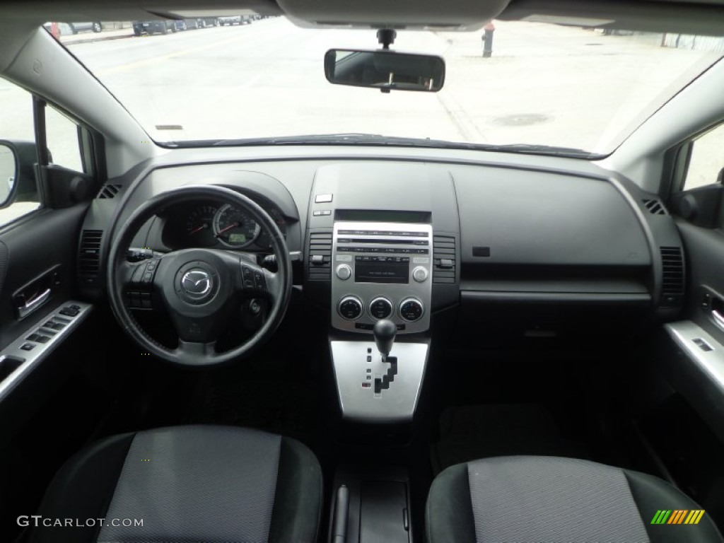 2007 MAZDA5 Touring - Platinum Silver Metallic / Black photo #41