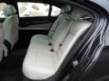 2014 BMW 7 Series Ivory White/Black Interior Rear Seat Photo