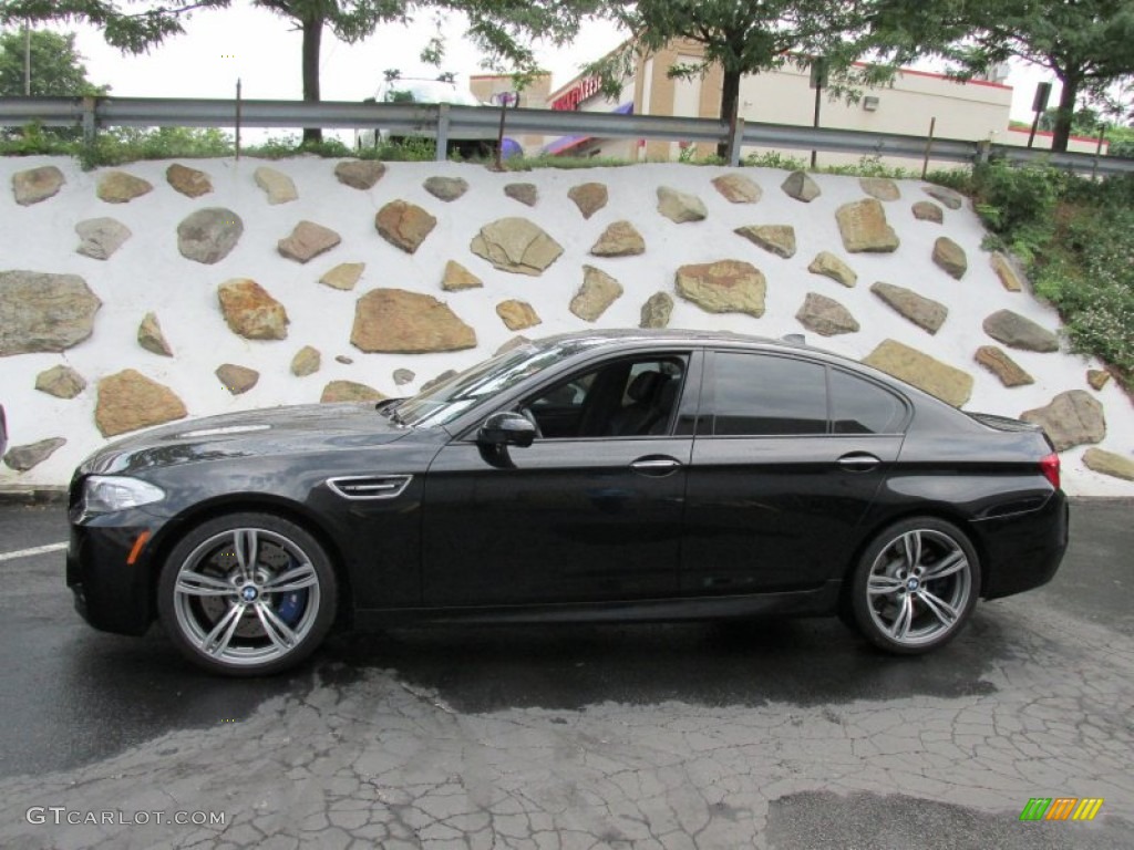 Black Sapphire Metallic 2013 BMW M5 Sedan Exterior Photo #95151986