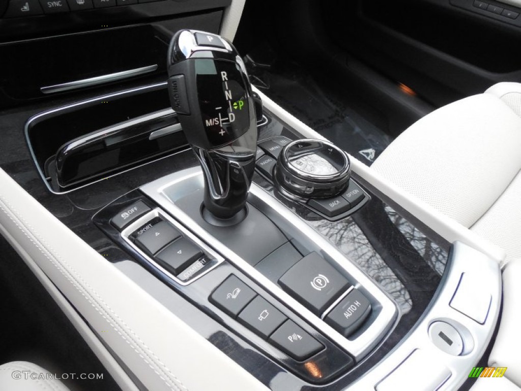 2014 7 Series 750Li xDrive Sedan - Dark Graphite Metallic / Ivory White/Black photo #15