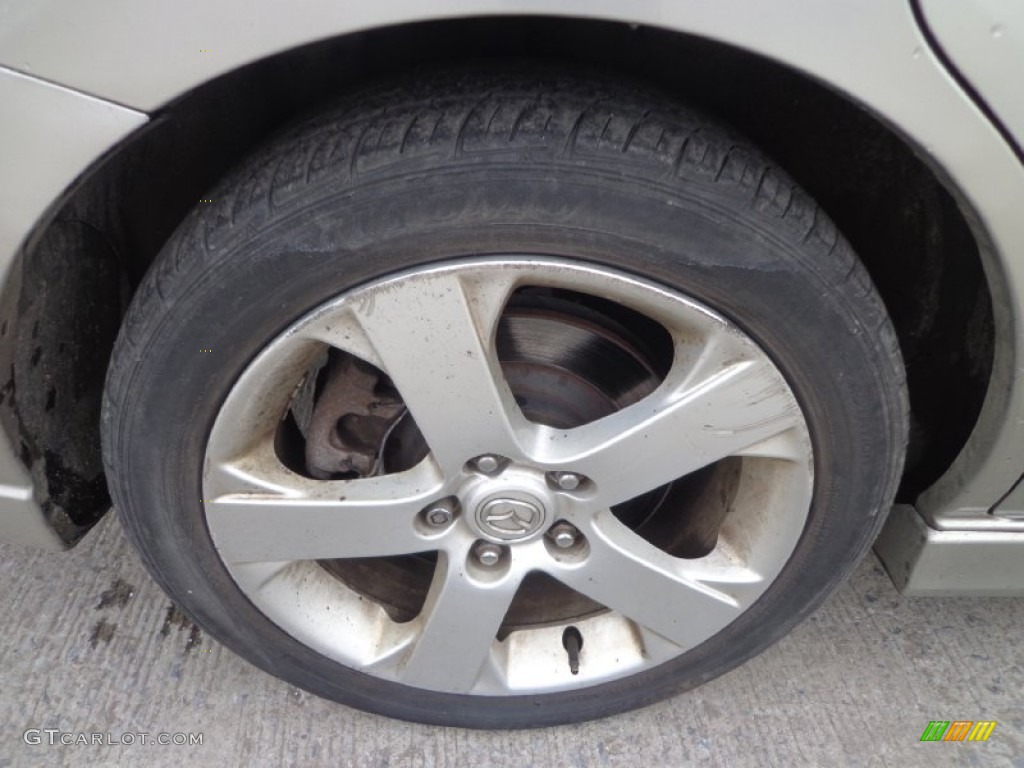 2007 MAZDA5 Touring - Platinum Silver Metallic / Black photo #47