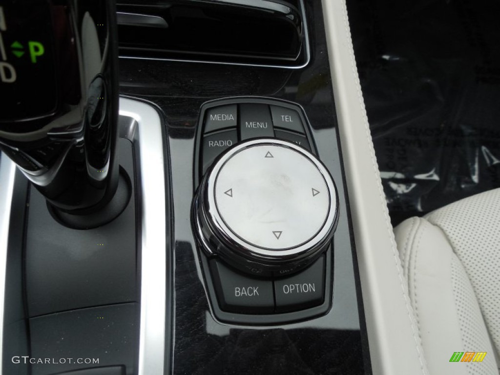 2014 7 Series 750Li xDrive Sedan - Dark Graphite Metallic / Ivory White/Black photo #16
