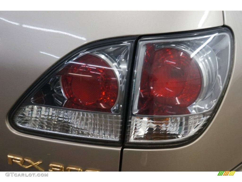 2002 RX 300 AWD - Burnished Gold Metallic / Ivory photo #65