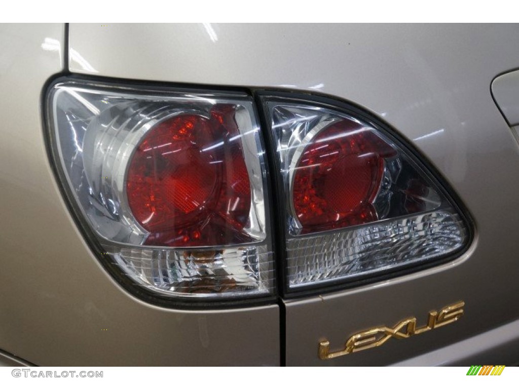 2002 RX 300 AWD - Burnished Gold Metallic / Ivory photo #66