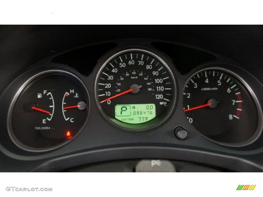 2006 Subaru Forester 2.5 X Premium Gauges Photo #95153420
