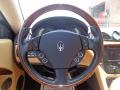 2008 Maserati GranTurismo Avorio (Ivory) Interior Steering Wheel Photo