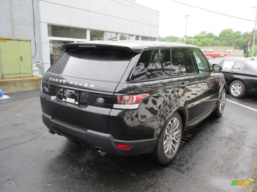 2014 Range Rover Sport Supercharged - Santorini Metallic / Ebony/Ivory/Ebony photo #6