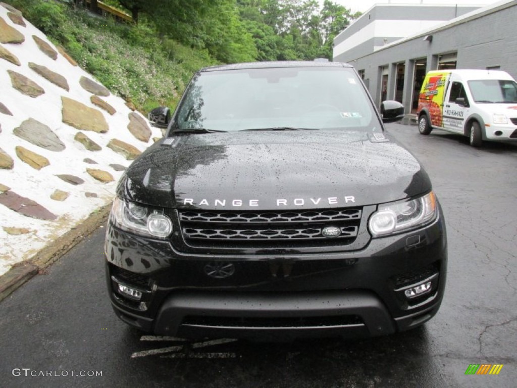 2014 Range Rover Sport Supercharged - Santorini Metallic / Ebony/Ivory/Ebony photo #8