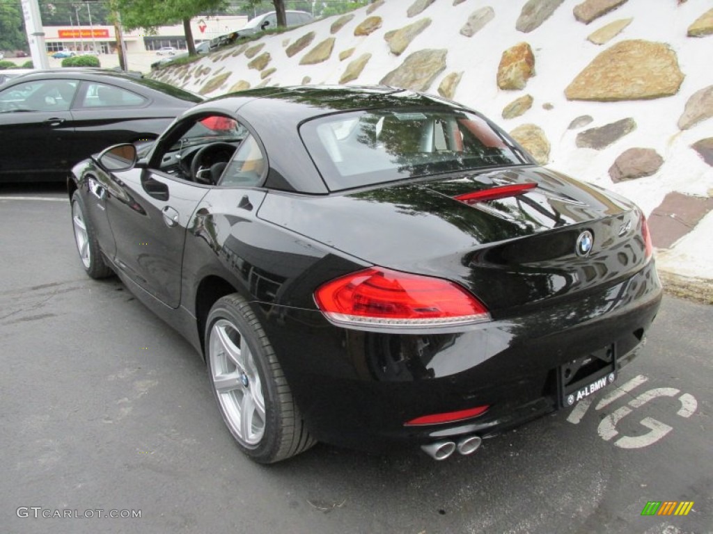 2015 Z4 sDrive28i - Jet Black / Walnut photo #4