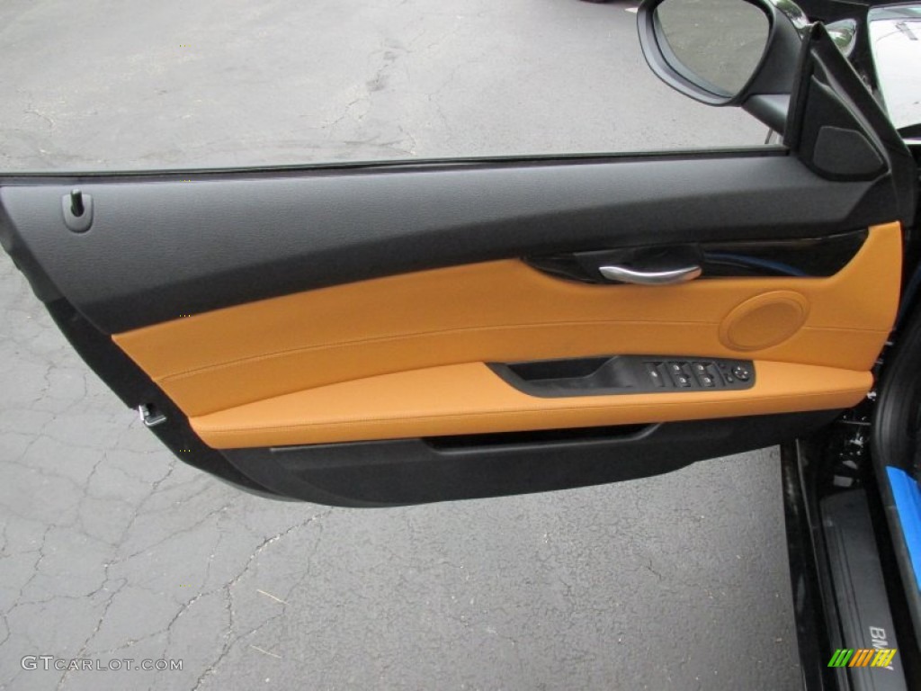 2015 BMW Z4 sDrive28i Walnut Door Panel Photo #95155145