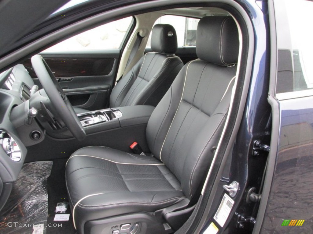 2014 Jaguar XJ XJL Portfolio AWD Front Seat Photo #95155388