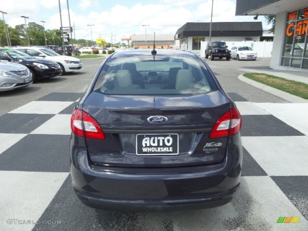 2013 Fiesta S Sedan - Violet Gray / Charcoal Black/Light Stone photo #4